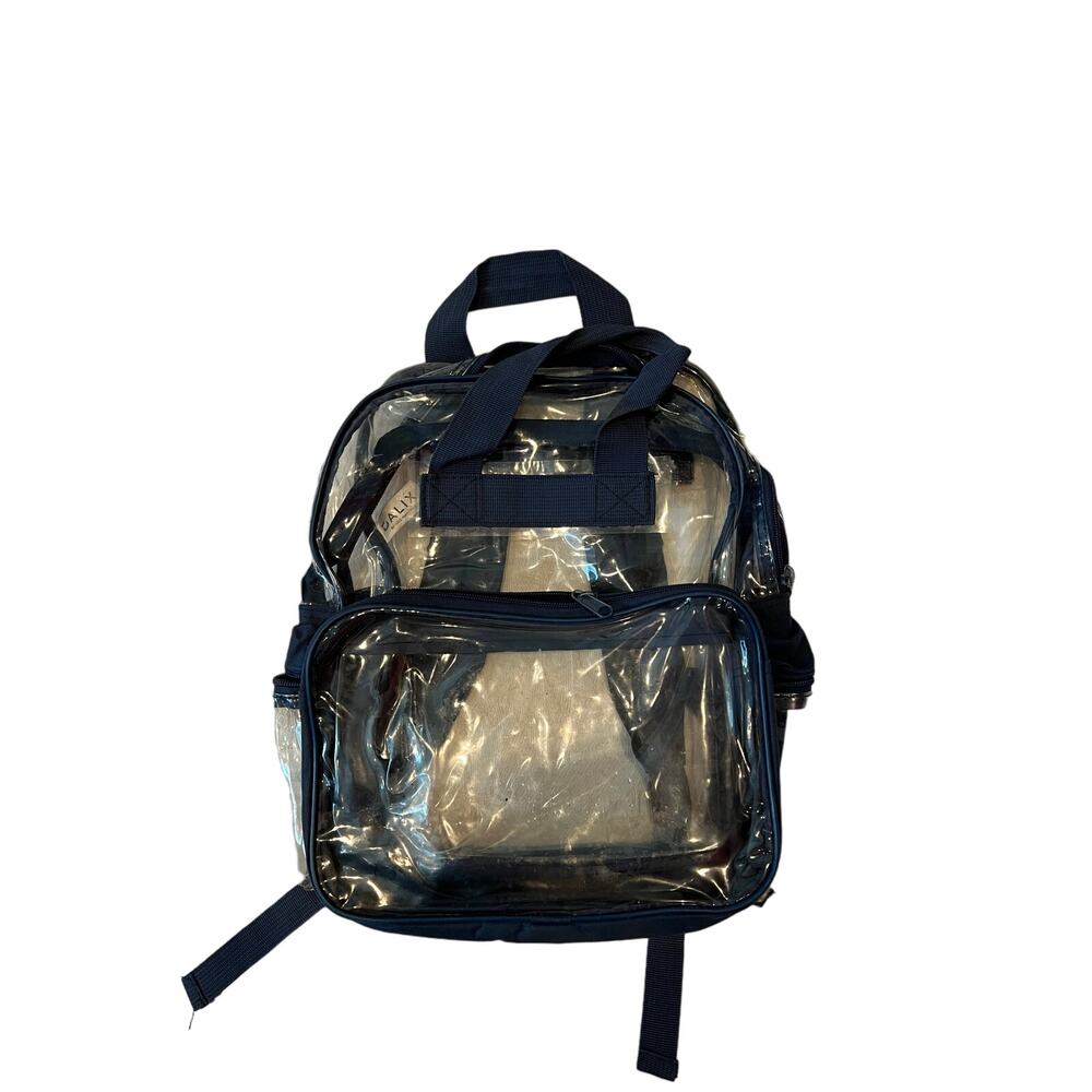 Clear See-Through School Backpack